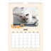 Fotokalender A4 Enkel (20 x 30 cm) — Kattassistentar och klotter [Januari]