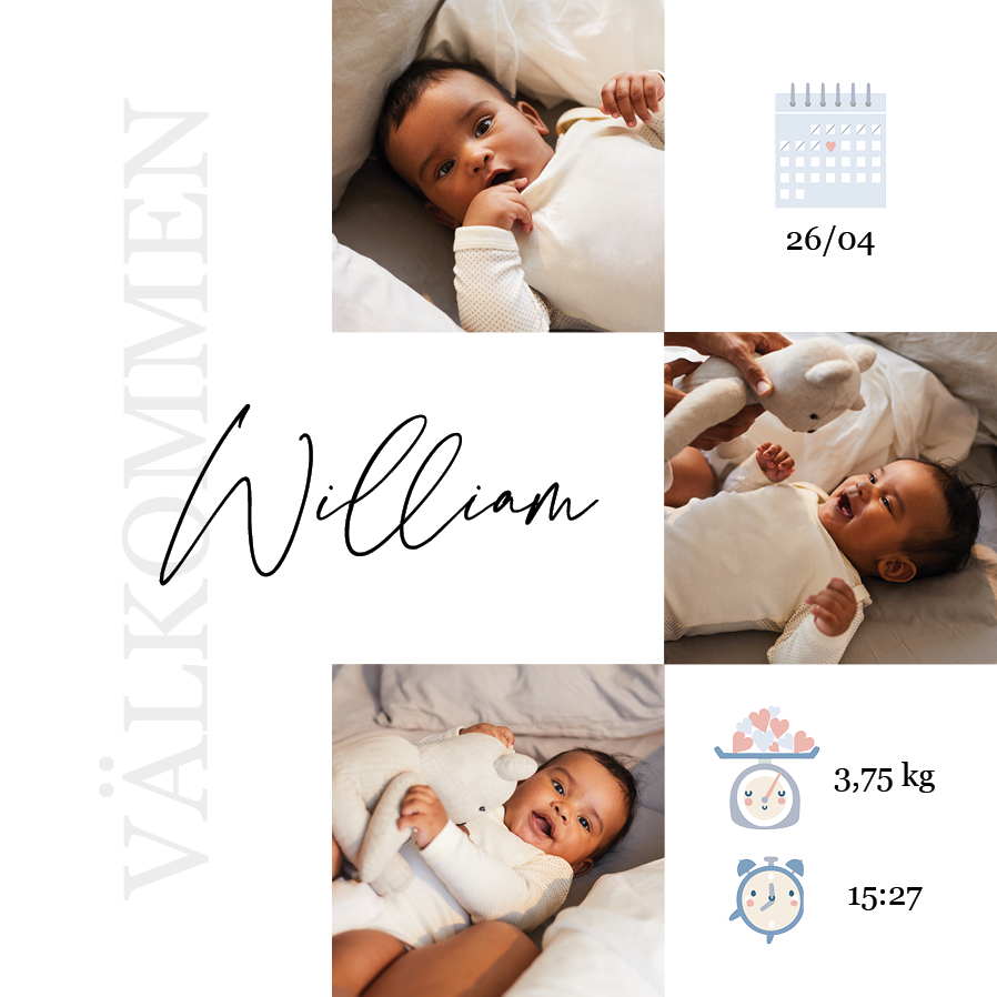 Inbjudningar — Glädjefull ankoms