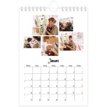 Fotokalender A5 Enkel — Boken om mig