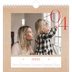 Årskalender kvadratisk — Röda detaljer [April]