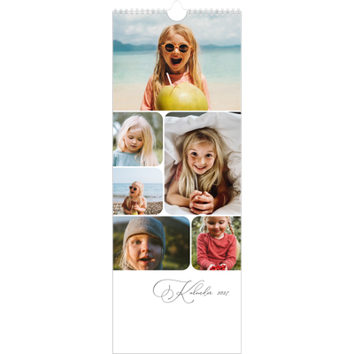 Fotokalender Smal  — Ögonblicksbilder och skrift [omslag]