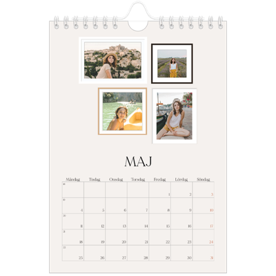 Fotokalender A5 Enkel — Bildvägg [omslag]
