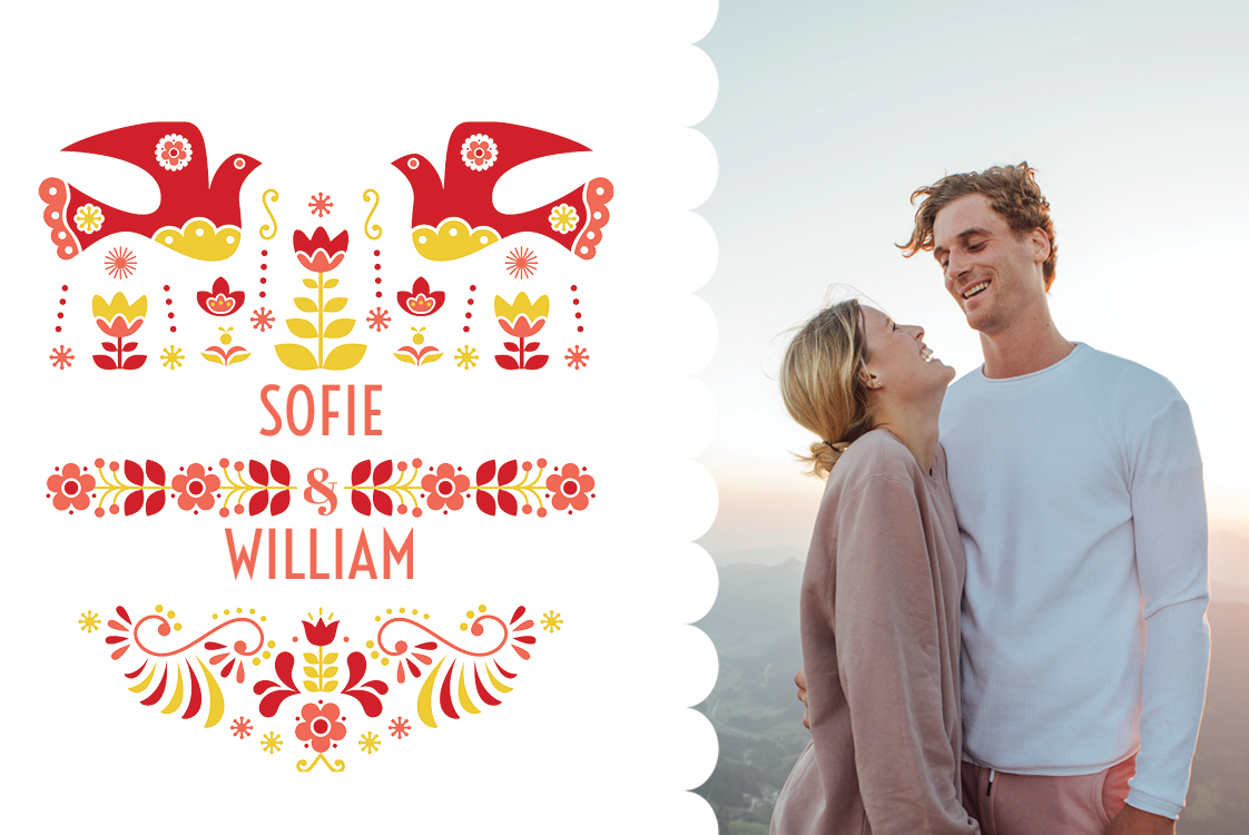 Inbjudningar — Turturduvor