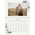 Fotokalender A3 Klassisk (30 x 40 cm) — Bläck & murgröna [Januari]