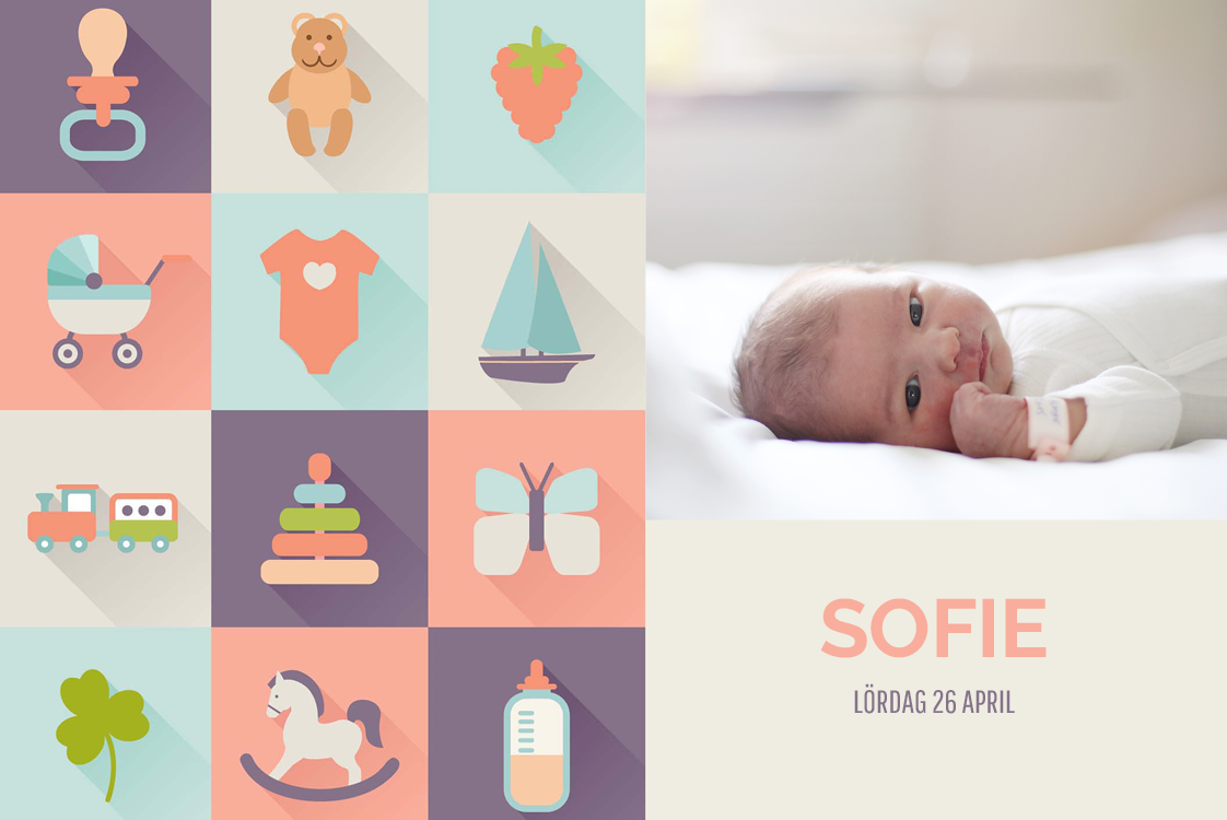 Inbjudningar — Babyikoner