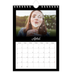 Fotokalender A5 Enkel — Svart [April]