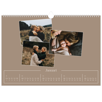 Fotokalender A3 Enkel — Skapade minnen