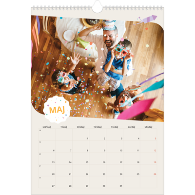 A3 Årskalender — Ikonisk födelsedag [omslag]