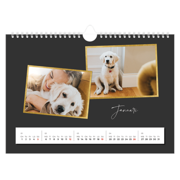 Fotokalender A4 Enkel — Goda minnen