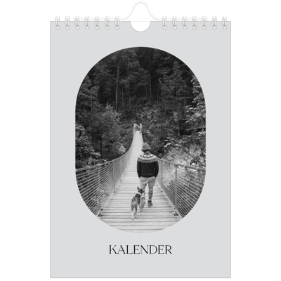 Fotokalender A5 Enkel — Den öppna vägen [omslag]