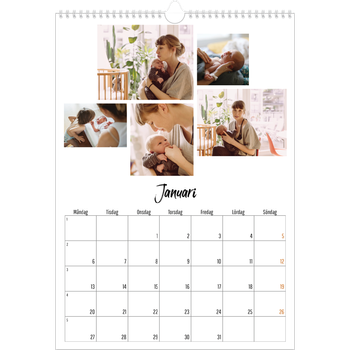 Fotokalender A3 Enkel — Boken om mig