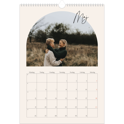 A3 Årskalender — Minnen i valv [omslag]