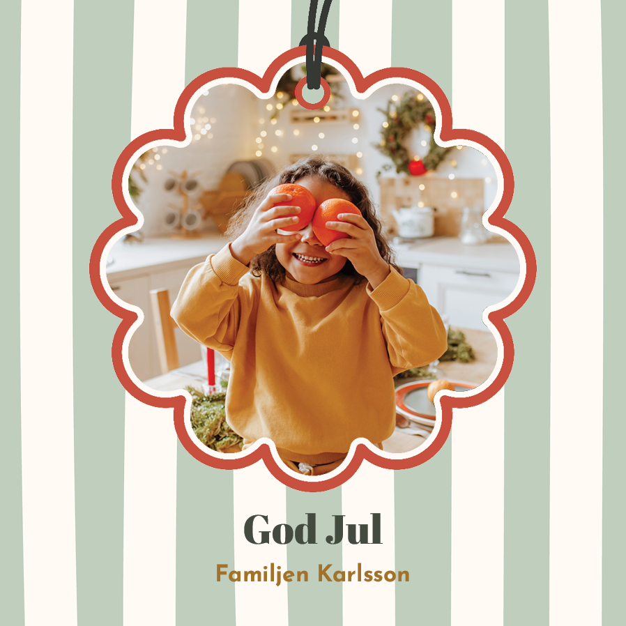 Fotokort — Pastellränder