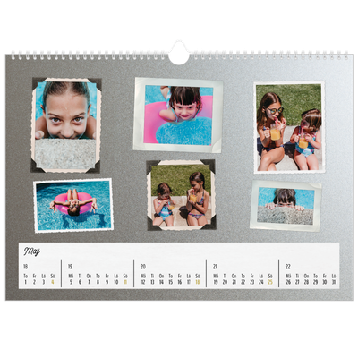 Fotokalender A3 Enkel — Bildsamling [omslag]