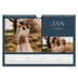 Fotokalender A4 Enkel — Skiffer & seriffer [Januari]