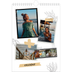 Fotokalender A4 Enkel (20 x 30 cm) — Scrapbook stil [omslag]