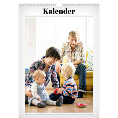 A3 Årskalender — Tidningsstil [omslag]