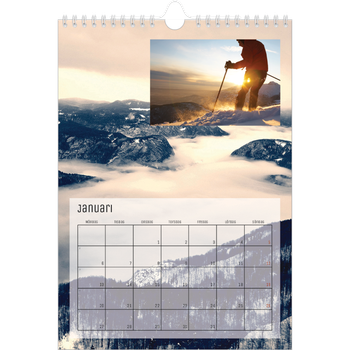 Fotokalender A4 Enkel — Tillbaka till naturen