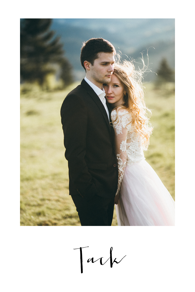 Tack — Svart och vit