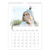 Fotokalender A4 Enkel (20 x 30 cm) — Transparent ram [Januari]