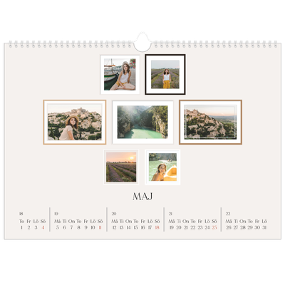 Fotokalender A3 Enkel — Bildvägg [omslag]