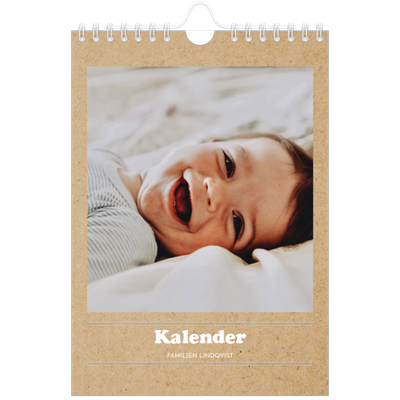 Fotokalender A5 Enkel — Magasinstil [omslag]
