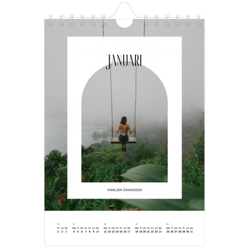 Fotokalender A5 Enkel — Det öppna valvet