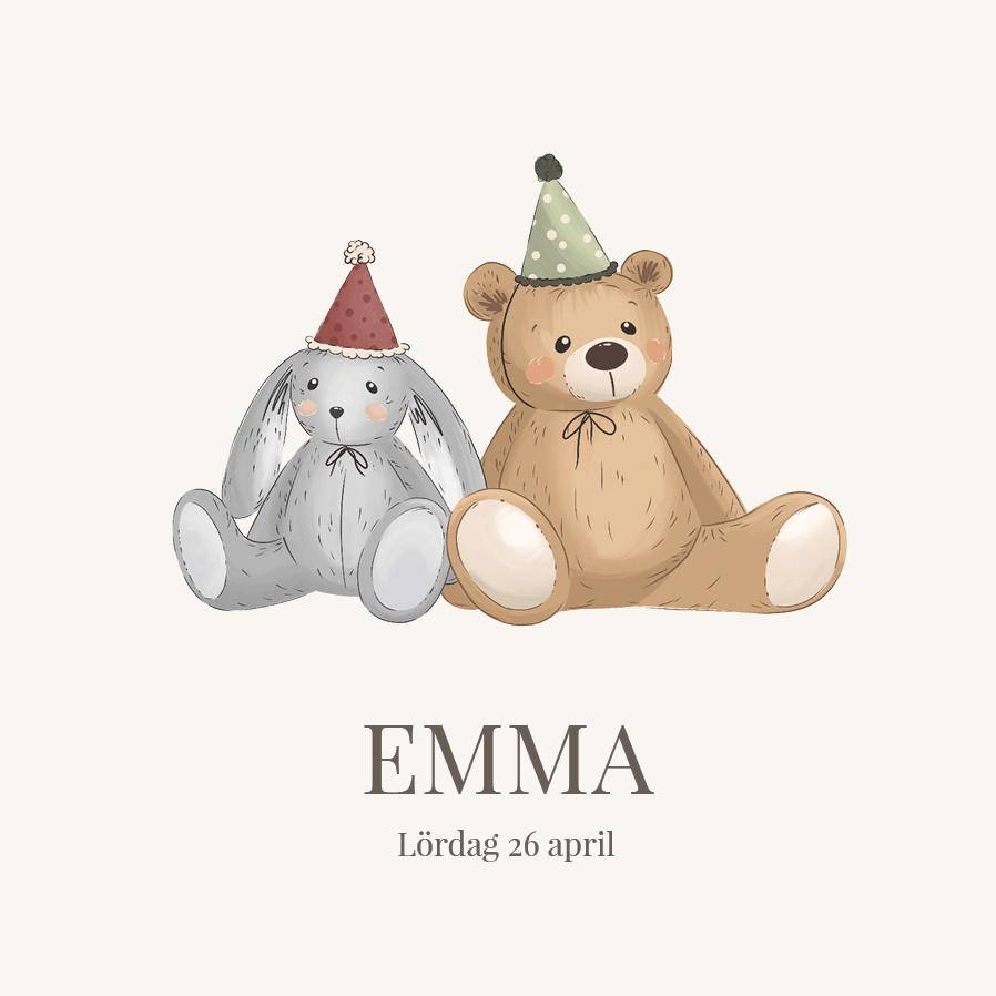 Inbjudningar — Små vänner