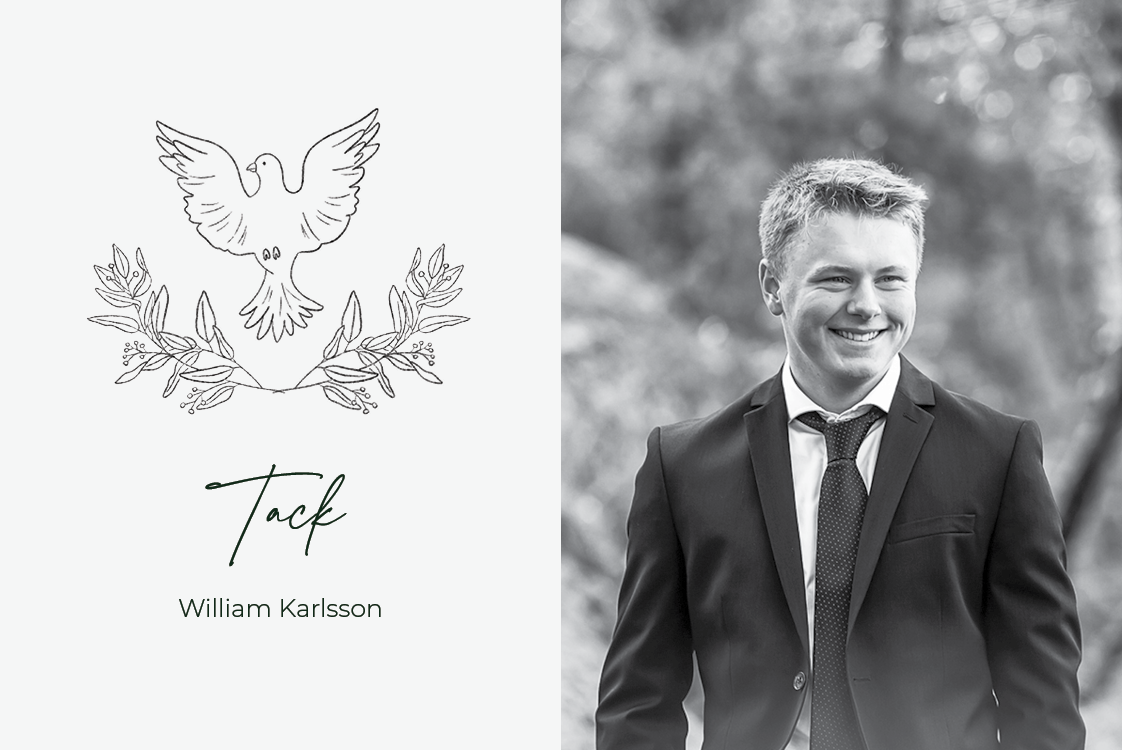 Tack — Kommunionsskisser