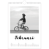 Fotokalender A4 Enkel (20 x 30 cm) — Handskriven [Februari]