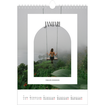Fotokalender A4 Enkel — Det öppna valvet