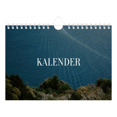 Fotokalender A5 Enkel — Oändlig flykt [omslag]