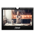 Fotokalender A5 Enkel — Svart tavla [omslag]