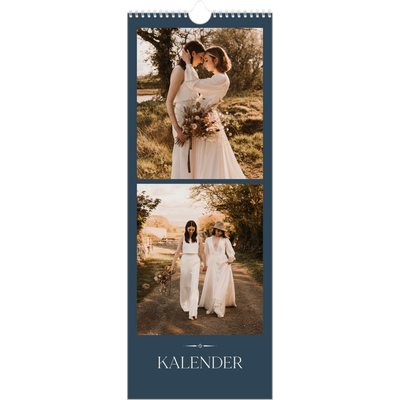 Fotokalender Smal  — Skiffer & seriffer [omslag]