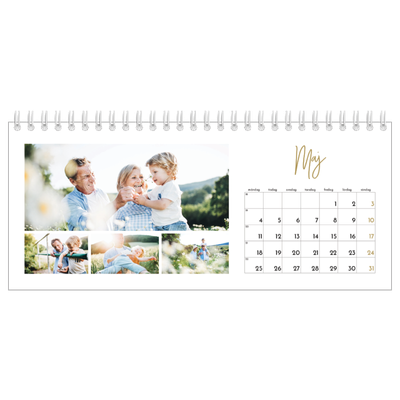 Skrivbordskalendrar — Handskriven månad [omslag]