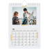 Fotokalender A5 Enkel — Naturmaterial och tejp [omslag]