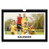 Fotokalender A4 Enkel — Svart bakgrund [omslag]