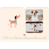 Fotokalender A3 Enkel — Hundtassar och klotter [Mars]