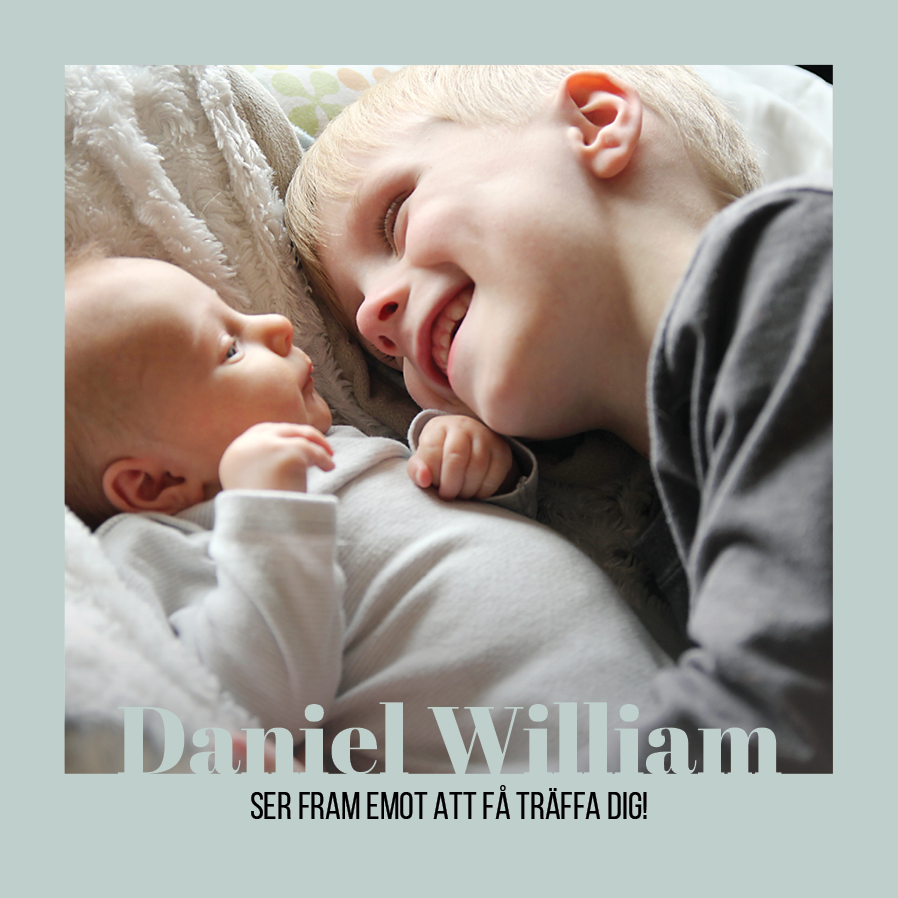 Inbjudningar — Feta bokstäver