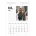 Fotokalender A5 Enkel — Serif och ögonblick [Mars]