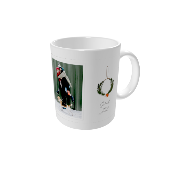 Fotomugg — Rustik ved