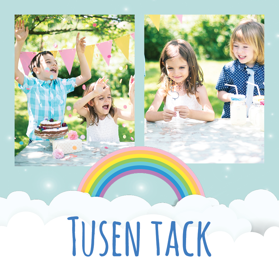 Tack — Fluffiga moln