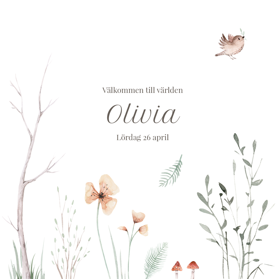 Inbjudningar — Mild vår tid