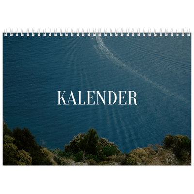 Fotokalender A3 Klassisk (30 x 40 cm) — Oändlig flykt [omslag]