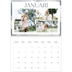 Fotokalender A3 Klassisk (30 x 40 cm) — Borsteffekt [Januari]