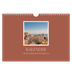 Fotokalender A4 Enkel — Klassiska färger [omslag]