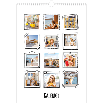 A3 Årskalender — Albumögonblick [omslag]