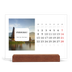 Skrivbordskalender med träställ - Liggande  — Hela historien [Februari]