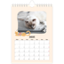 Fotokalender A5 Enkel — Kattassistentar och klotter [Januari]
