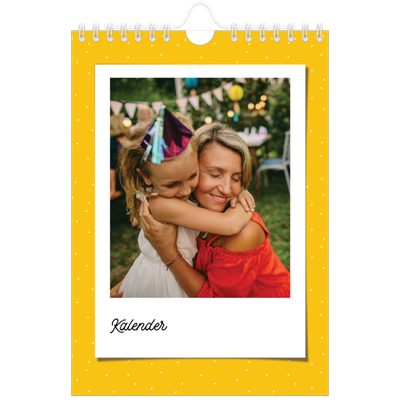 Fotokalender A5 Enkel — Färgglada retro bilder [omslag]